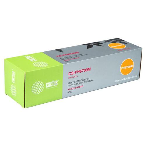 Картридж цветной (или контейнер с цветными чернилами) Cactus CS-PH6700M
