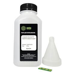 Тонер Cactus CS-RK-TK1120 черный флакон 95гр. (в компл.:чип) для принтера Kyocera FS-1025/1060/1125