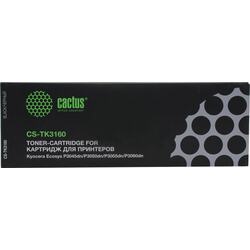 Картридж Cactus CS-TK3160 для Kyocera Ecosys P3045dn/P3050dn/P3055dn/P3060dn