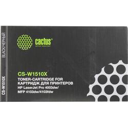 Картридж Cactus CS-W1510X Black для HP LaserJet Pro 4003dw/MFP 4103dw/4103fdw