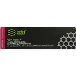 Картридж Cactus CSP-W2033A Magenta для HP LJ M454/MFP M479