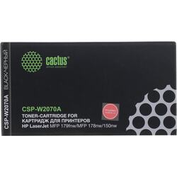 Картридж Cactus CSP-W2070A Black для HP MFP 179fnw/178nw