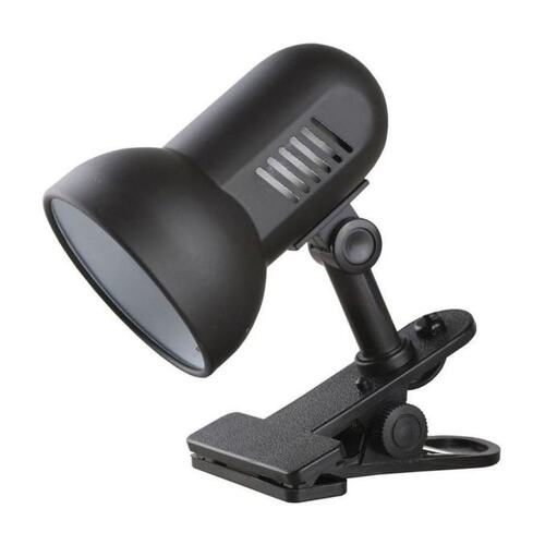 Светильник Camelion H-035 C02 (7197) настольный на прищепке E27 черный 40Вт