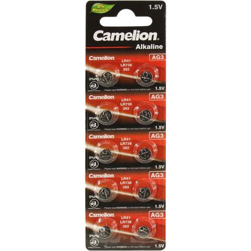 Батарейки LR41 Camelion AG3-BP10 10 шт.