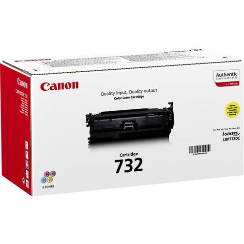 Картридж цветной (или контейнер с цветными чернилами) Canon Cartridge 732Y (желтый)