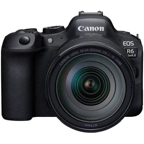 Фотоаппарат Canon EOS R6 Mark II kit черный 24.2Mpix 3" UHD 4K WiFi RF 24-105mm f/4 L IS USM LP-E6NH (с объективом)