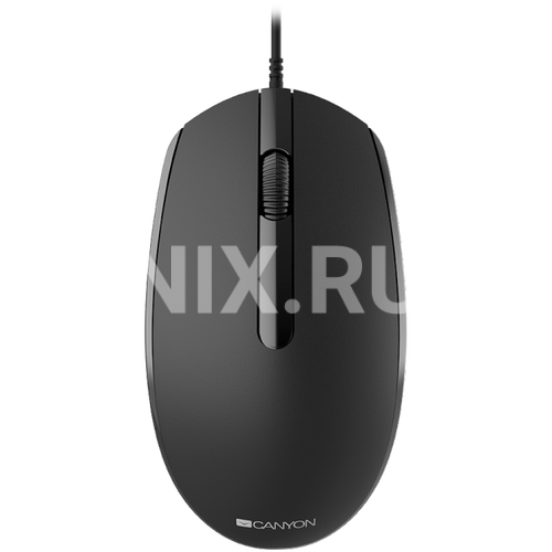 Проводная Мышь CANYON CNE-CMS10B (USB, 3btn, 1000 dpi)