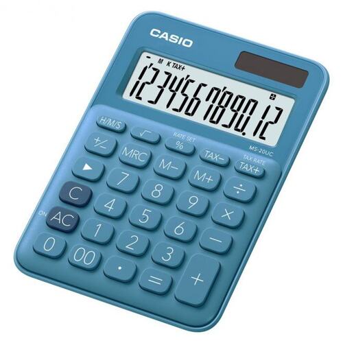 Карманный калькулятор Casio MS-20UC-BU