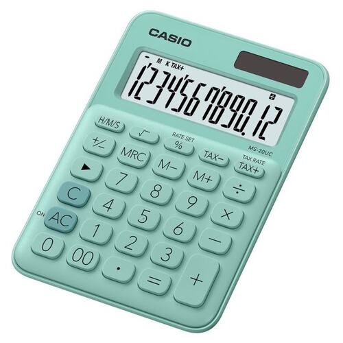 Карманный калькулятор Casio MS-20UC-GN-S-EC