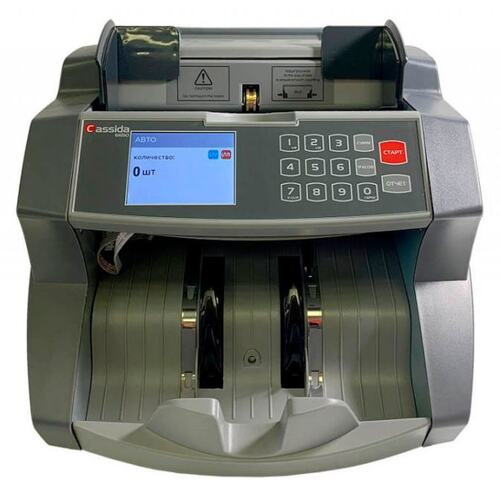 Счетчик банкнот Cassida 6650 LCD UV Серый