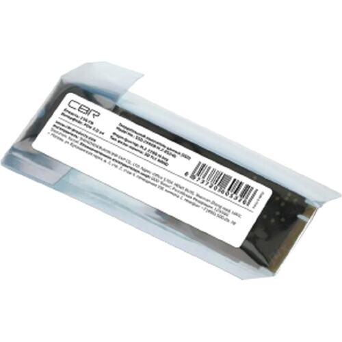 CBR SSD-256GB-M.2-BS24b,SSD-,серия "Base",256 GB,M.2 2280,PCIe 3.0 x4,NVMe 1.3,3D TLC NAND,R/W up to 2900/1800 MB/s,TBW