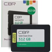 SSD CBR Lite <SSD-512GB-2.5-LT22> (512 , 2.5", SATA, 3D TLC (Triple Level Cell))