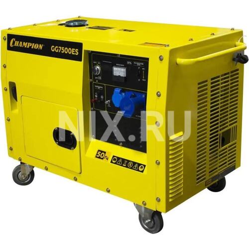 Генератор Champion GG7500ES 6кВт