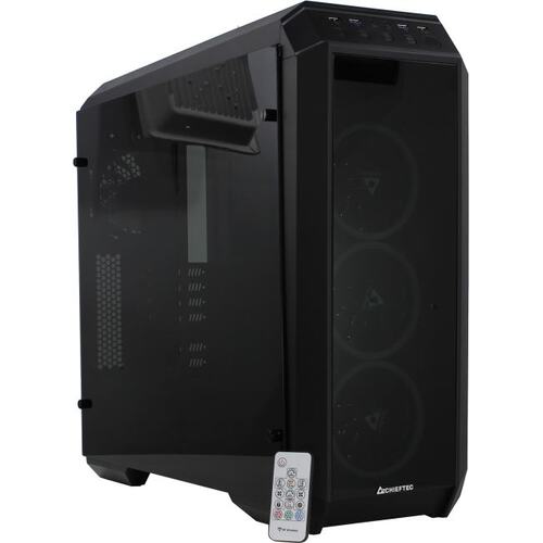 Корпус Miditower Chieftec STALLION II GP-02B-OP ATX без БП с окном