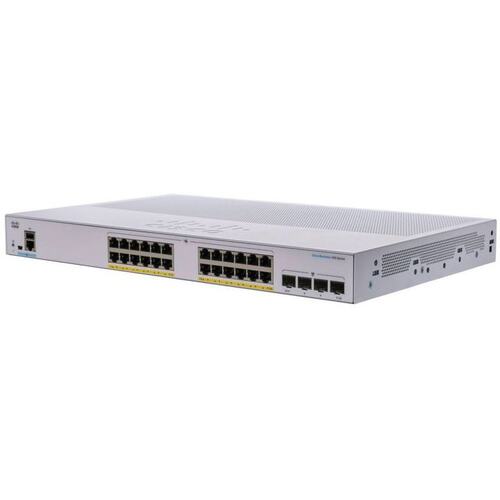 Cisco <CBS350-24P-4G-CN> Управляемый коммутатор (24 x 1 Гбит/с, 4 x SFP)