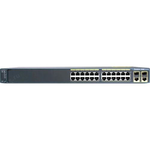 Cisco <WS-C2960+24LC-L> Управляемый коммутатор (24 x 100 Мбит/с)