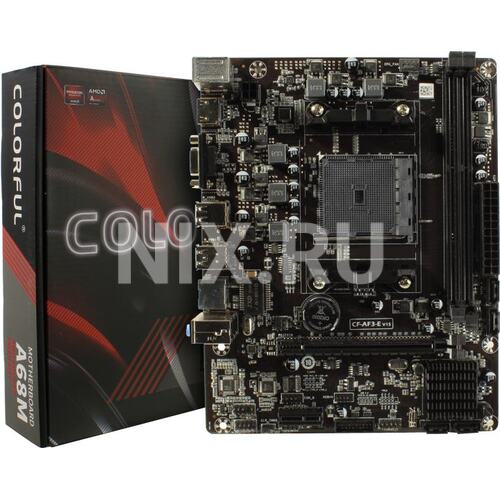 Материнская плата Socket FM2 plus Colorful C.A68M-E V15 2DDR3 MicroATX