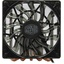 Кулер для процессора Cooler Master Gemin II M5 LED (RR-T520-16PK), вид сверху