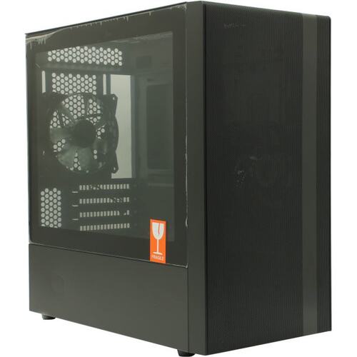 Корпус Minitower Cooler Master MasterBox NR400 MicroATX без БП с окном