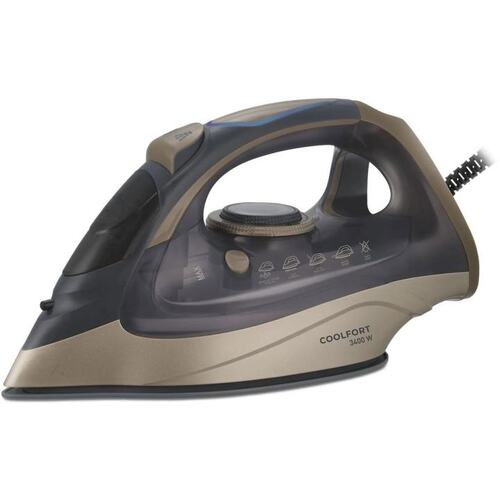 Утюг Coolfort CF-3410 3400Вт сиреневый/золотистый