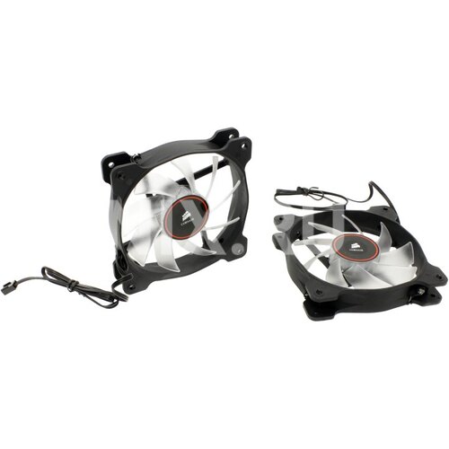 Вентилятор для корпуса Corsair Air AF120 LED Red Quiet Edition Twin Pack (CO-9050016-RLED)
