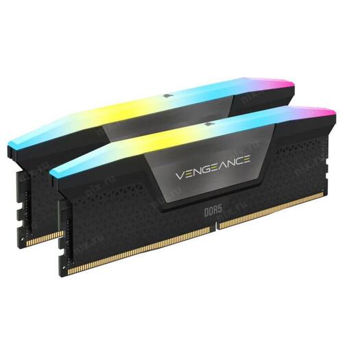 Модуль памяти Corsair Vengeance RGB <CMH32GX5M2B5600C40> DDR5 2x 16 Гб <PC5-44800>