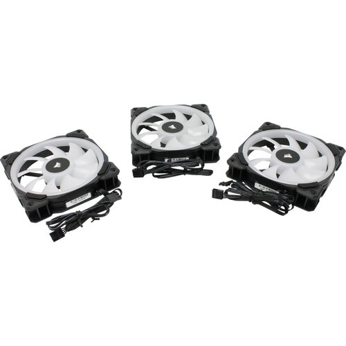 Вентилятор для корпуса Corsair Light Loop LL120 RGB Tri-Pack (CO-9050072-WW)