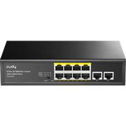 Коммутатор CUDY <FS1010P> (, 8 портов IEEE 802.3at (PoE+))