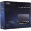 D-Link <DGS-1005P/A1A> Неуправляемый коммутатор (5 x 1 Гбит/с, 4 порта IEEE 802.3at (PoE+)), вид упаковки