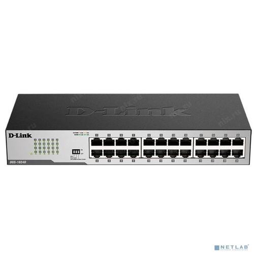 D-Link <DGS-1024D/J1A> Неуправляемый коммутатор (24 x 1 Гбит/с)