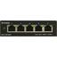 D-Link <DGS-1100-05V2 /A1A> Управляемый коммутатор (5 x 1 Гбит/с), вид спереди