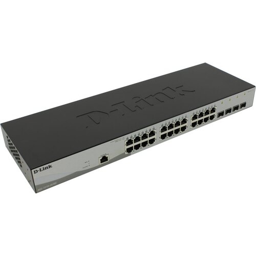 D-Link <DGS-1210-28/ME /B1A> Управляемый коммутатор (24 x 1 Гбит/с, 4 x SFP)