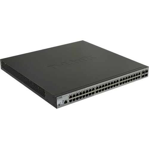D-Link <DGS-1210-52P/ME /A1A> Управляемый коммутатор (48 x 1 Гбит/с, 4 x SFP, 8 портов IEEE 802.3at (PoE+))
