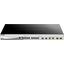 Коммутатор D-Link DXS-1210-12TC 8x10G 2SFP+ настраиваемый, вид спереди