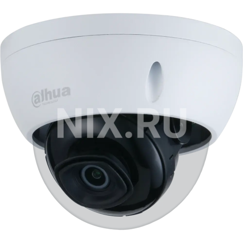 DAHUA DH-IPC-HDBW1830EP-0360B-S6 Уличная купольная IP-видеокамера 8Мп, 1/2.7” CMOS, объектив 3.6мм, ИК 30м, IP67, IK10,