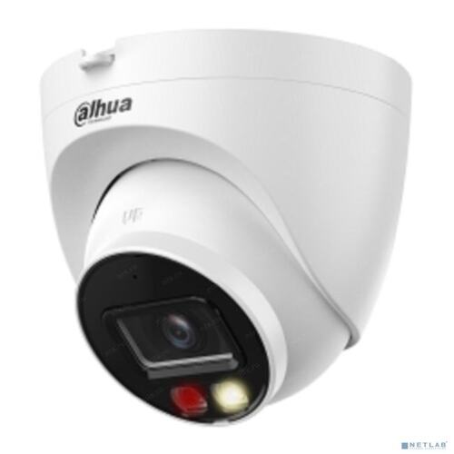 DAHUA DH-IPC-HDW2249TP-S-PV-0280B Уличная турельная IP-видеокамера Smart Dual Light с ИИ 2Мп, 1/2.8” CMOS, объектив 2.8