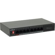 DAHUA <DH-SG1008P> Неуправляемый коммутатор (8 x 1 Гбит/с, 8 портов IEEE 802.3af (PoE))