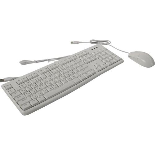 Комплект клавиатура + мышь DAREU Justice MK185 White