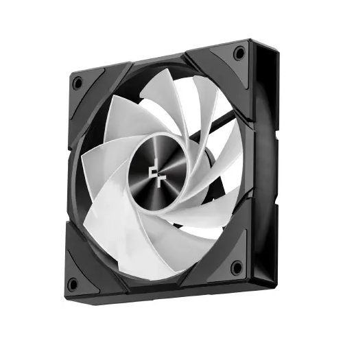 Вентилятор DEEPCOOL CG580 FAN BKR 120x120x25мм REVERSE ( PWM, ARGB, черный, 400-1300об/мин) Bulk