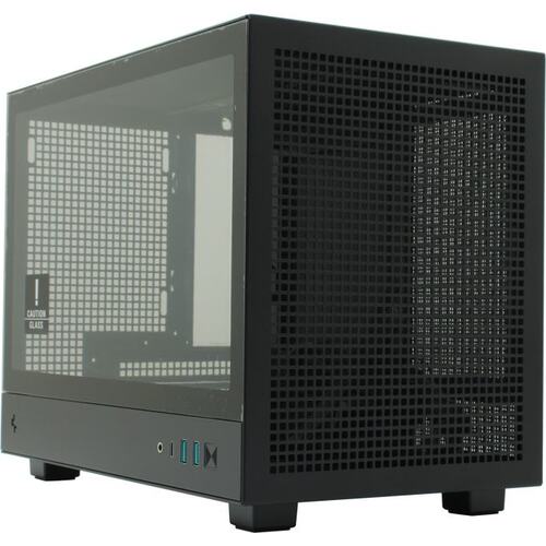 Корпус Minitower DeepCool CH160 Mini-ITX с высокой заглушкой без БП с окном