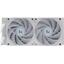 Водяное охлаждение DeepCool GAMMAXX LS520 WH (R-LS520-WHAMNT-G-1), вид спереди