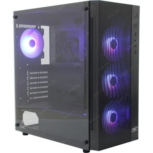 Корпус Miditower DeepCool Matrexx MATREXX 55 MESH ADD-RGB 4F E-ATX без БП с окном
