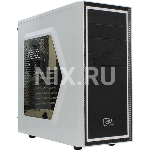 Корпус Miditower DeepCool TESSERACT SW-WH ATX без БП с окном