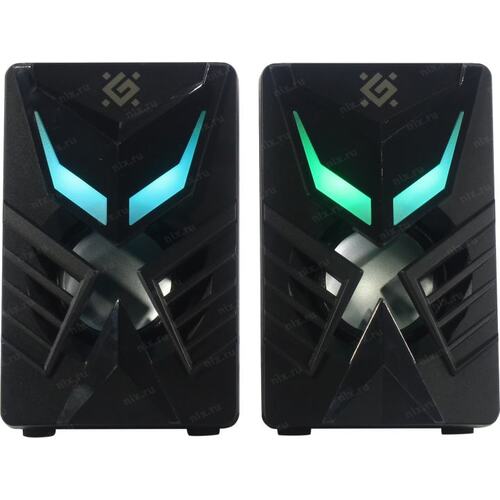 Колонки Defender Solar 6 (2x3W, BT, питание от USB) <65206>