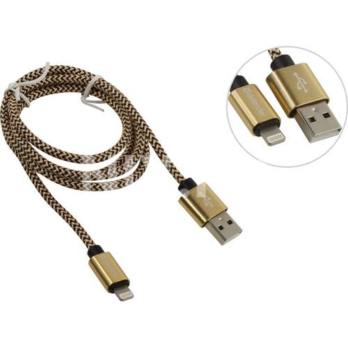 Кабель Lightning Defender ACH01-03T PRO кабель в оплетке 1 м.