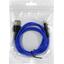 Defender F181 micro BLU кабель в оплетке 1 м. USB 2.0 A -> micro-B, вид упаковки