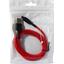Defender F181 micro RED кабель в оплетке 1 м. USB 2.0 A -> micro-B, вид упаковки