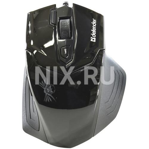Проводная Мышь Defender Warhead GM-1310 (USB 1.1, 7btn, 3000 dpi)