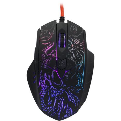 Проводная Мышь Defender Gaming Titan GM-650L (USB 2.0, 6btn, 6400 dpi)