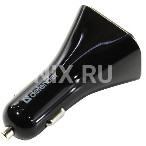 Зарядка USB-устройств от "прикуривателя" автомобиля Defender UCA-31